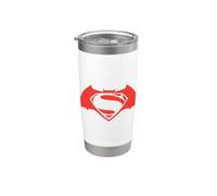 Batman v Superman Simple Red Logo Stainless Steel Insulated Tumbler