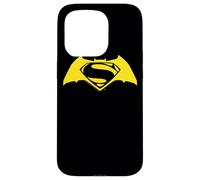 Batman v Superman Simple Yellow Logo Case for iPhone 15 Pro