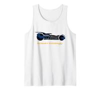 Batman v Superman The Batmobile Drawing Tank Top
