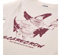 Batman Villains Scarecrow Unisex T-Shirt - White Vintage Wash - S