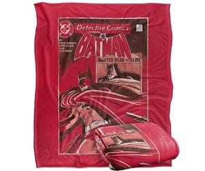 Batman Wanted Dead Or Alive Comic Cover Blanket