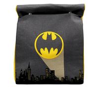 Batman Welcome To Gotham City Lunch Bag in Jet Black Batman Jet Black One Size