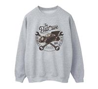 Batman Women's Batcave Car Sweatshirt in Grey | Size: Medium Batman Grey M