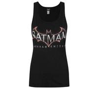 Batman Womens/Ladies Arkham Knight Tank Top / L Black NS4532