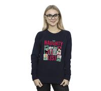Batman Women's Naughty List Sweatshirt in Navy | Size: 5XL Batman Navy 5XL