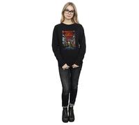 Batman Women's Rogues Gallery Comic Cover Sweatshirt in Black | Size: Large Batman Black L