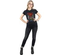 Batman Women's Rogues Gallery Cotton Boyfriend T-Shirt in Black | Size: 2XL Batman Black 2XL