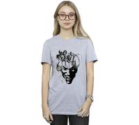 Batman Women's The Joker Boyfriend T-Shirt in Grey | Size: Medium Batman Grey M