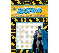 Batman Word Search and Coloring Book (Coloring Book & Word Search)