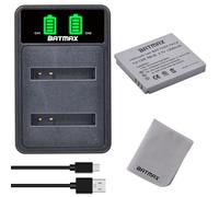 Batmax NB-4L NB 4L Battery and USB Battery Charger for Canon IXUS 40 30 50 60 70 80 i5 i7 PowerShot SD40 SD30 SD200 SD300 SD400 SD600 SD630 SD750 SD1100 IS SD940 SD1000 TX1 ELPH 100 HS 300 310 330