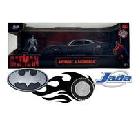 Batmobile 2022 & Batman Nano Figurine - 1:32 Scale Diecast - DC Jada Toys