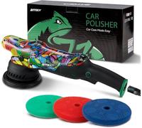BATOCA P1 Dual Action Car Polisher Buffer Sander 1000W Orbital DA Polishing Machine 5inch Polishing Pads Kit for Car Floor Detailing Polish Buffing Variable 6 Speeds 2500-5500RPM Detachable 5m Cable
