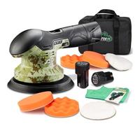 BATOCA S3 Cordless Car Polisher Buffer Sander Dual Action DA Polishing Machine with 2PCS 12V Battery for Car Floor Detailing Polish Buffing 6inch Polishing Pad Variable 6 Speeds 2500-5000RPM 5mm Orbit