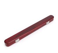 Baton Box for Conductor Baton, Wooden Protective Storage Case with Dual Metal Buckles, Handmade Music Baton Storage Box for Orchestra Conductors, Musical Instrument Accessories