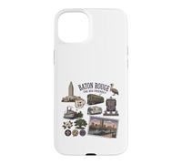 Baton Rouge Downtown Red Stick City Louisiana Travel Case for iPhone 15 Plus