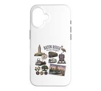 Baton Rouge Downtown Red Stick City Louisiana Travel Case for iPhone 16