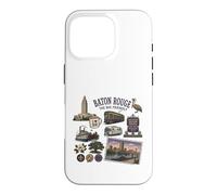 Baton Rouge Downtown Red Stick City Louisiana Travel Case for iPhone 16 Pro