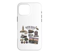 Baton Rouge Downtown Red Stick City Louisiana Travel Case for iPhone 16 Pro Max