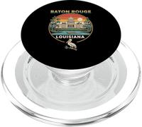 Baton Rouge Louisiana City Travel Graphic PopSockets PopGrip for MagSafe
