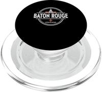 Baton Rouge Louisiana City Travel Graphic PopSockets PopGrip for MagSafe