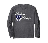 BATON ROUGE LOUISIANA FLAG Long Sleeve T-Shirt