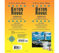 Baton Rouge, Louisiana Street Map