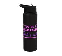 Baton Twirling Du bist eine Cheerleader, das ist Cute Stainless Steel Insulated Water Bottle