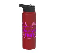 Baton Twirling I Would Turn This Baton Twirler Stainless Steel Insulated Water Bottle