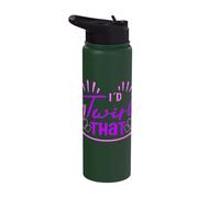 Baton Twirling I Would Turn This Baton Twirler Stainless Steel Insulated Water Bottle