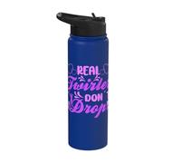 Baton Twirling Real Twirler Don't Drop Baton Twirler Stainless Steel Insulated Water Bottle