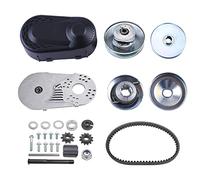 BATONECO 30 series torque converter Kit for Predator 212CC 6.5 HP 3/4" Bore Clutch 10T #40/41/420 and 12T #35 Chain Replaces Go Kart Mini Bike Comet TAV2 30-75 Manco