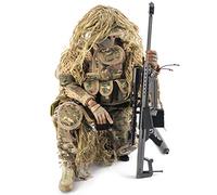 Batop 1/6 Soldier Model, 12 Inch Soldier Toy Figures Military Action Figures Model - All Terrain Sharpshooter
