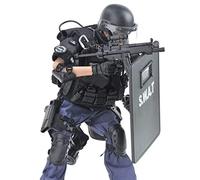 Batop 1/6 Soldier Model, 12 Inch SWAT Special Police Soldier Action Figure Model Toy Figures Accessories