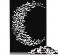 Bats Forming Crescent Moonre 1000 Pieces Puzzles Paper Puzzle for Teenager Funny Jigsaw Puzzles 1000pcs (38x26cm)