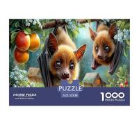 Bats Jigsaw Puzzles Puzzles for Adults Kids. 1000 Pieces Fruit Tree Great Gifts Challenge Toy Home Decoration for Gifts 52x38cm/1000pcs