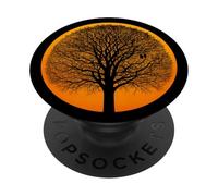 Bats Moon Tree of Life Blood Sucker Bat PopSockets Adhesive PopGrip