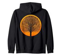 Bats Moon Tree of Life Blood Sucker Bat Zip Hoodie