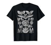 Bats Scientific Illustration Drawing Biology Art Halloween T-Shirt