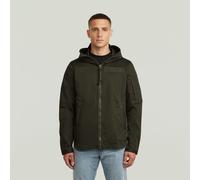 Batt Hooded Overshirt - Grey - Men L