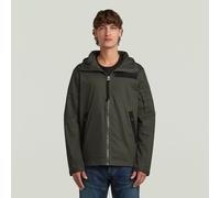 Batt Hooded Overshirt - Grey - Men L
