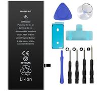 Batt-IPhone 6 Battery Replacement Kit Including Screwdriver, Suction Cup, Pry Tool - DIY Smartphone Repair, iPhone Battery Upgrade, Professional Battery Replacement Accessories (1810 mAh).