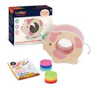 Battat Education Education - Fine Motor Toy - Save & Count Piggy Bank, Multiiple, S