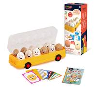 Battat Education - Matching Egg Toys for Toddlers - Color & Letter Recognition Sorting Game - Early Learning Educational Toys for 18+ Months - Fun & Engaging Playtime