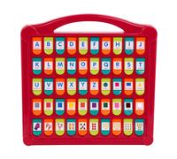 Battat - French Alphabet Toy For Learning - 50 Pop-Up Flaps - Letters Words Numbers Colors Shapes - Educational Toy For Toddlers Kids - 3 Years +