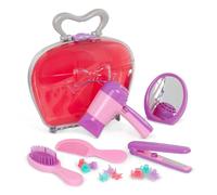 "PlayCircle - Hair Dryer With Sounds & Air - Carrying Case - Salon Accessories - Pretend Play Toys - Ages 3 Years Old & Up - Beauty Shop"