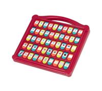 Battat - Pop - Up Alphabet - 50 Letter & Picture Flaps - Shapes, Colors & Letters - Educational & Learning Toys - 3+ Years- Hide & Seek Alphabet