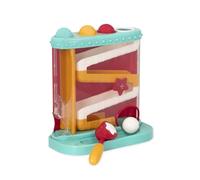 Battat - Pound & Roll - Baby Activity Toy Station with 1 Toy Hammer and 4 Balls for Kids 12 Months + (7-pcs), Multicolor, 11.25 x 5 x 11.75 in