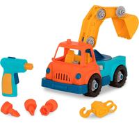 Battat - Wonder Wheels - Take - Apart Crane Truck with Drill For Kids -