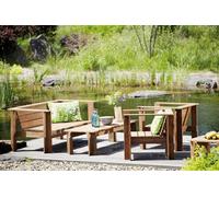 Batten Lounge Armchair Natural Jan Kurtz