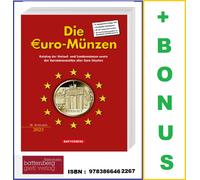 Battenberg The EURO Coin Catalog Circulation And Commemorative Coins 2023 A-Z